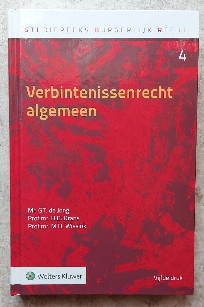Verbintenissenrecht algemeen (vijfde druk), Boeken, Diverse auteurs, Ophalen of Verzenden, Gamma, WO