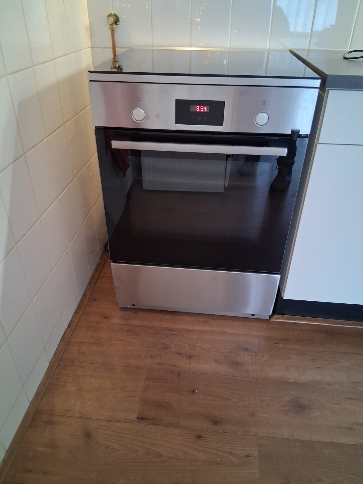 Bosch HLN39A050U Fornuis met Inductiekookplaat en Oven, Witgoed en Apparatuur, Ophalen, Hete lucht, 60 cm of meer, 4 kookzones