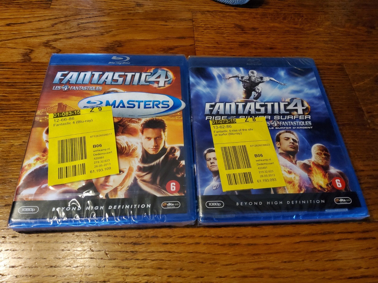 Fantastic Four 1 & 2 Blu-ray (Nieuw in verpakking), Cd's en Dvd's, Nederlands, Film, Actie, Ophalen of Verzenden
