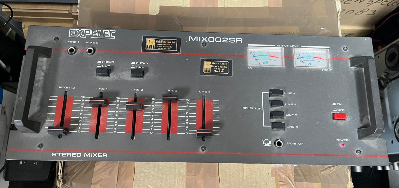 EXPELEC MIX002SR mengpaneel, Audio, Gebruikt, G, G