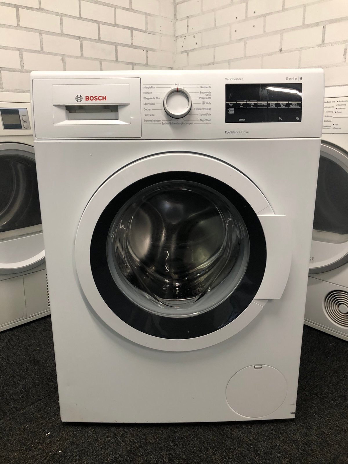 1 jaar jonge 8kg A+++ Wwsmachine Bosch Serie6 MET GARANTIE, Witgoed en Apparatuur, Wasmachines, Ophalen, Minder dan 85 cm, 8 tot 10 kg