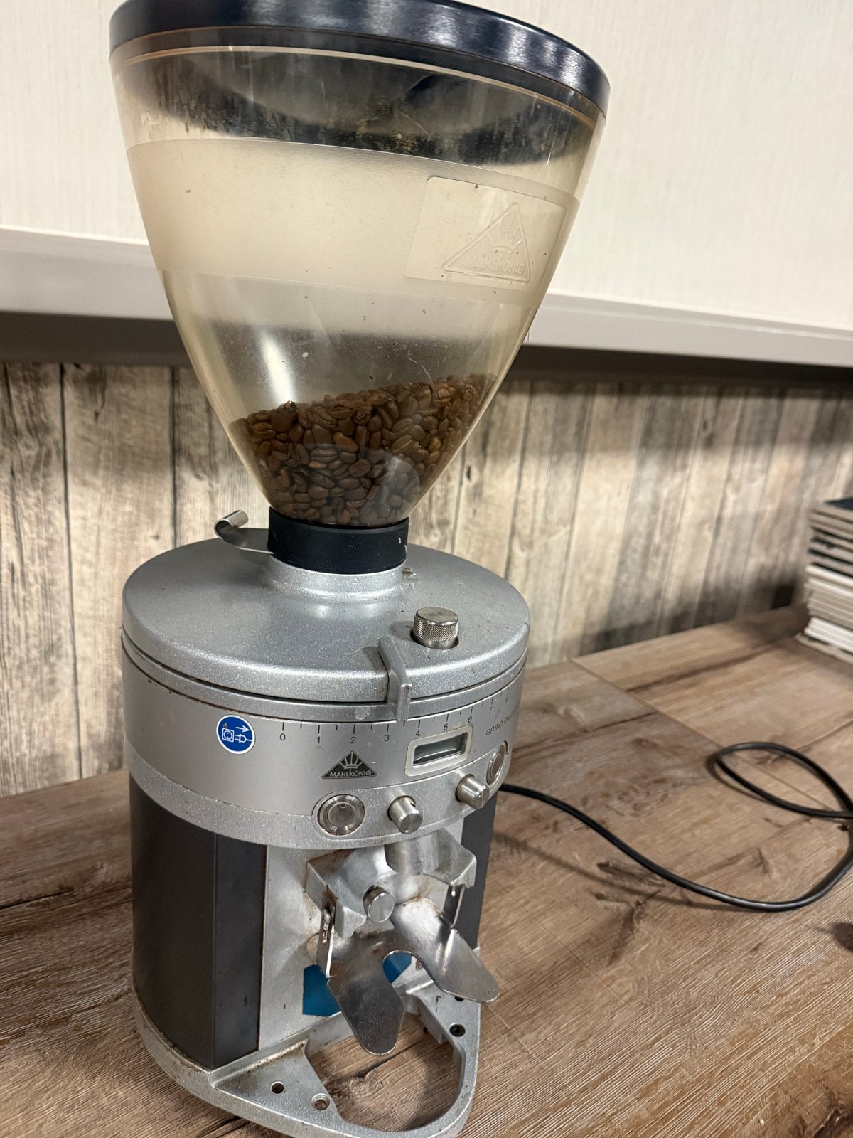 Professionele Koffie Grinder Molen - Topkwaliteit, Ophalen of Verzenden, Gebruikt, Overige modellen, Koffiebonen