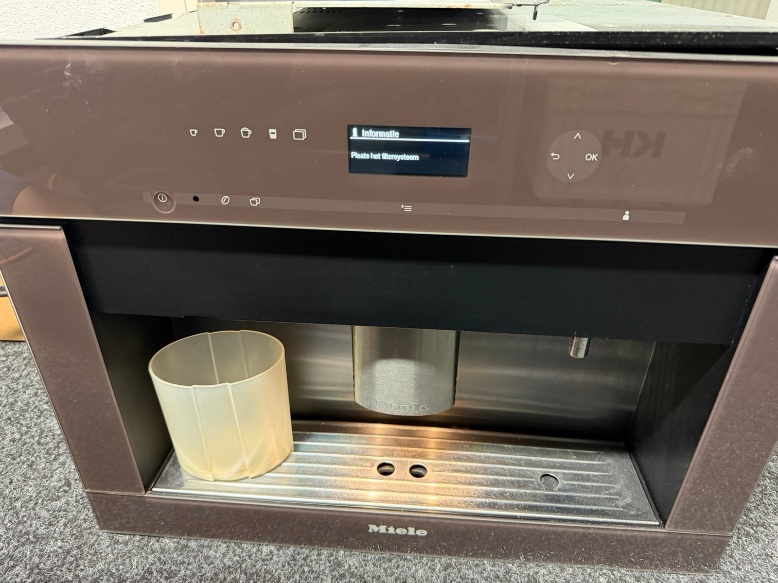 Miele cva 6401, Ophalen, 10 kopjes of meer, Koffiemachine, Koffiebonen