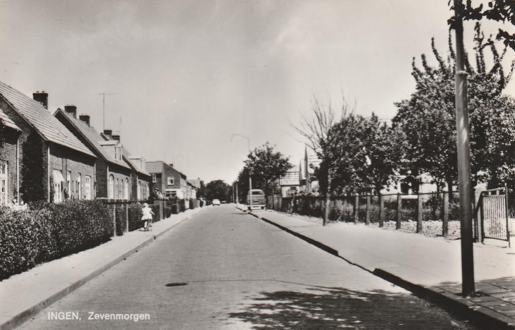INGEN Zevenmorgen, Verzamelen, Ansichtkaarten | Nederland, Verzenden, 1960 tot 1980, Ongelopen, Gelderland