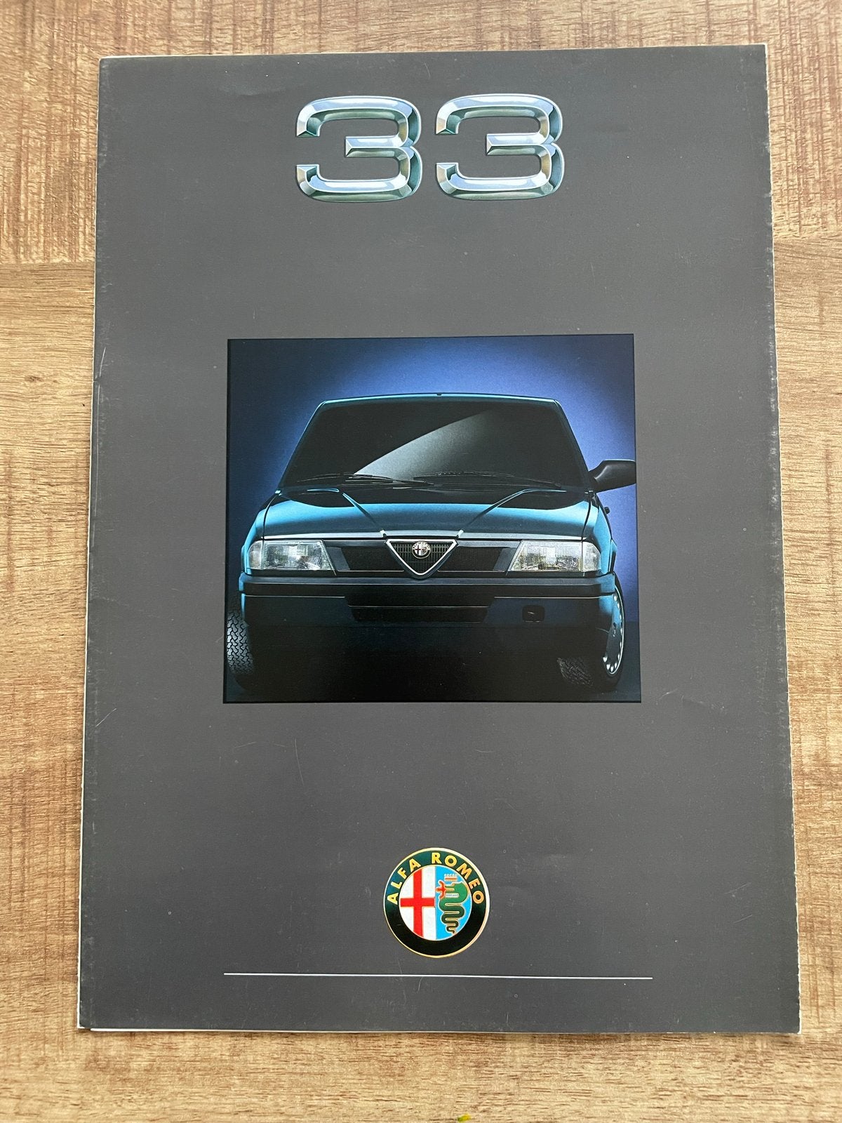Alfa Romeo 33 Brochure - De nieuwe Alfa 33, Ophalen of Verzenden, Zo goed als nieuw, Alfa Romeo