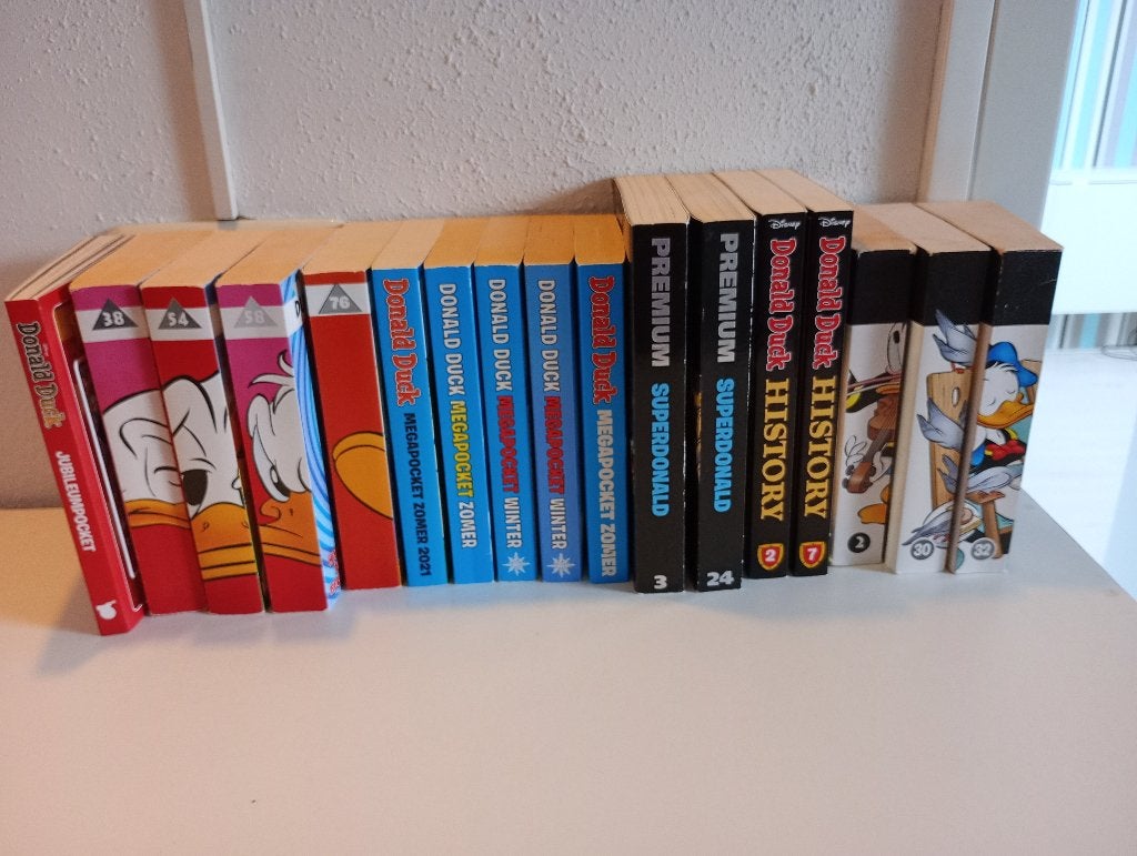 Donald Duck pockets, Boeken, Stripboeken, Gelezen, Meerdere stripboeken, Ophalen
