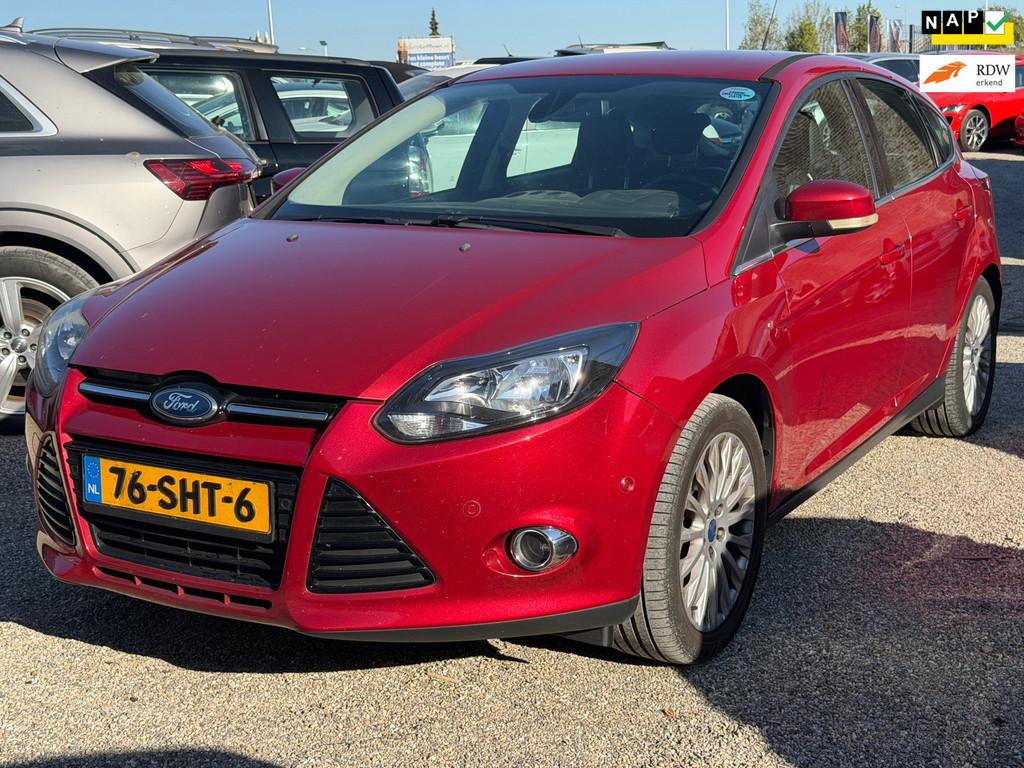 Ford Focus 1.6 EcoBoost First Edition Elektrisch Stoelen Cli, Auto's, Ford, Bedrijf, Te koop, Focus, ABS, Airbags, Airconditioning