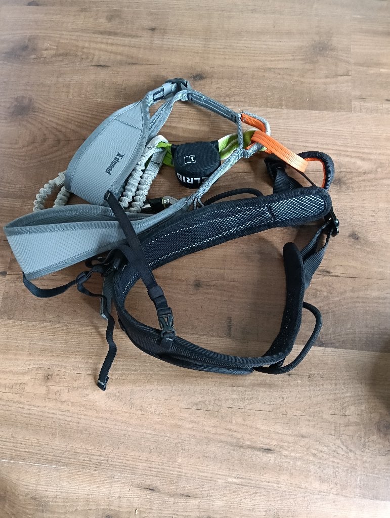Edelrid via ferrata set + klimhelm + klimgordel complete set, Ophalen, Gebruikt, Klimsport-accessoire