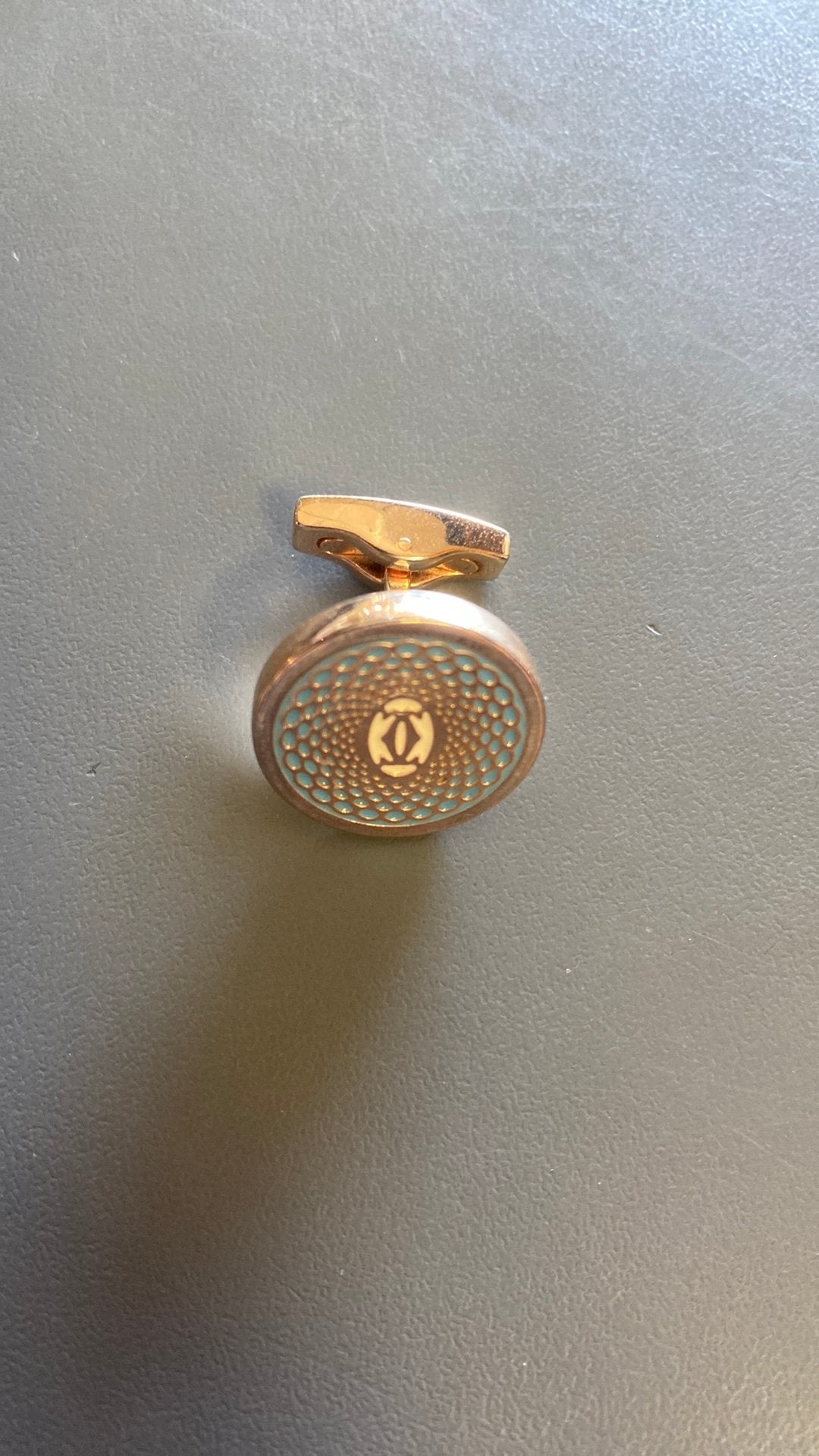 Manchetknop cartier, Ophalen of Verzenden, Zo goed als nieuw, Overige materialen