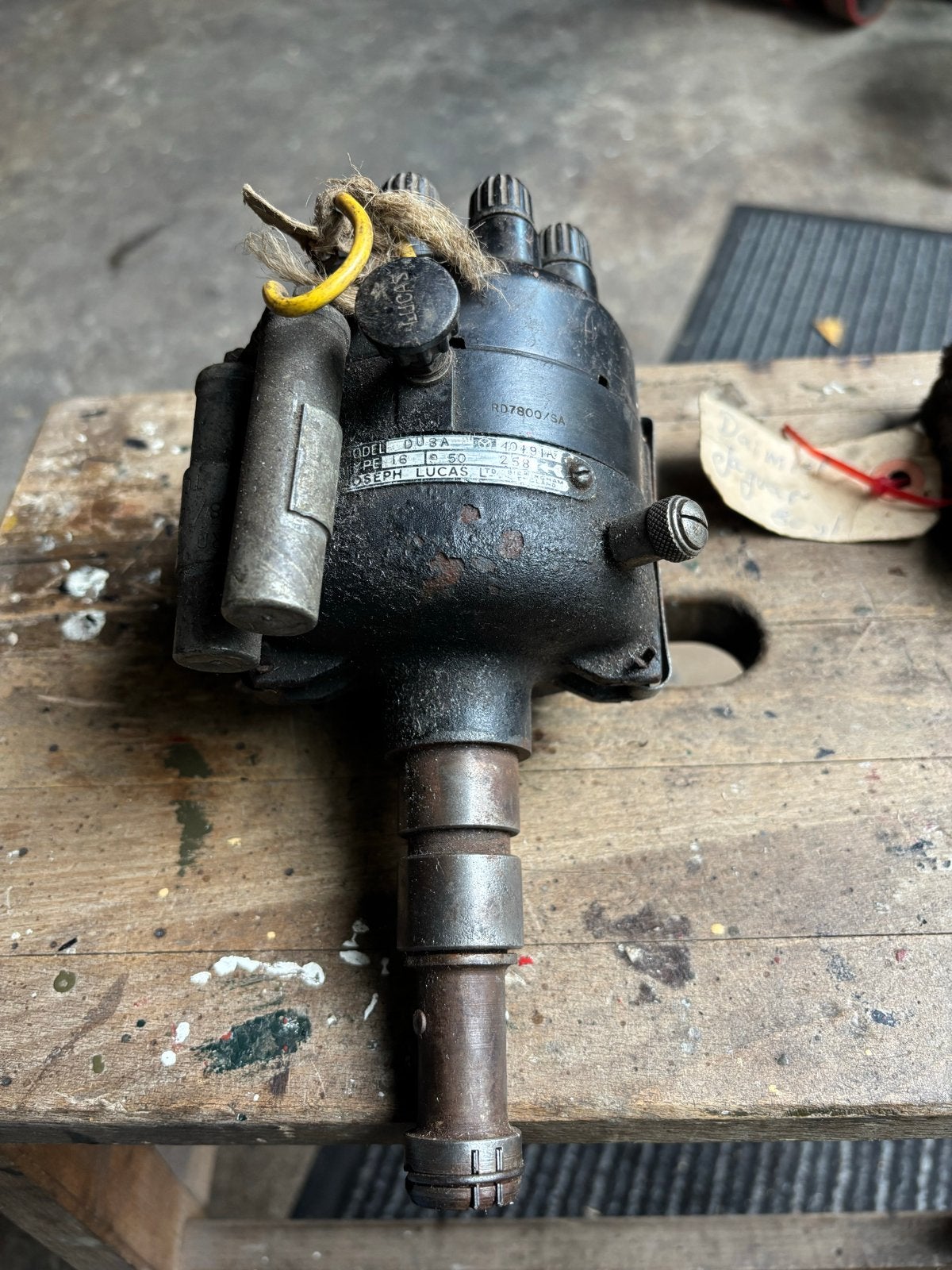 Lucas DU8A Type 16 Ontsteking Oldtimer, Ophalen of Verzenden, Gebruikt, Oldtimer onderdelen