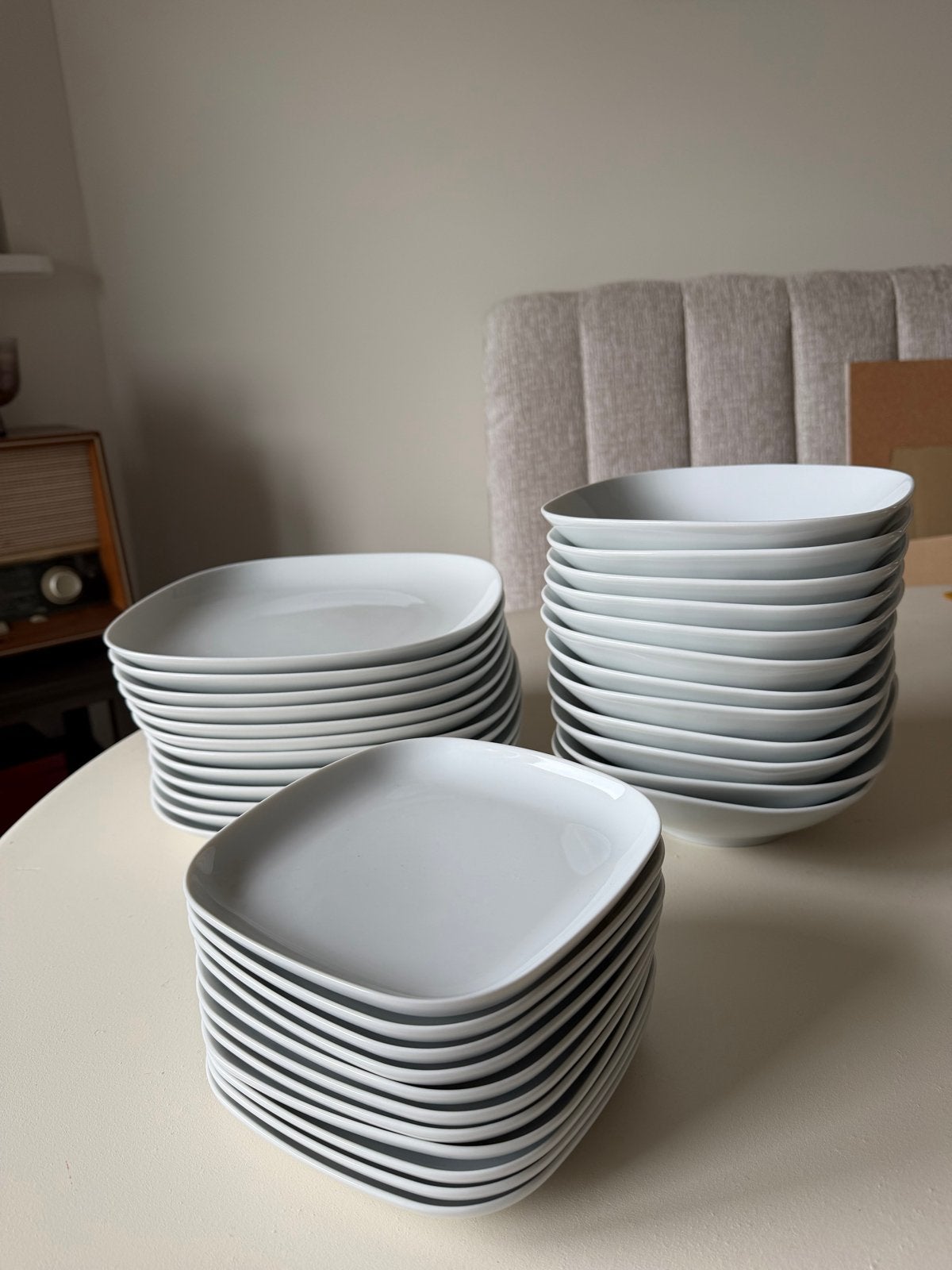 IKEA VÄRDERA 35 servies- wit, Ophalen, IKEA, Zo goed als nieuw, Bord(en)