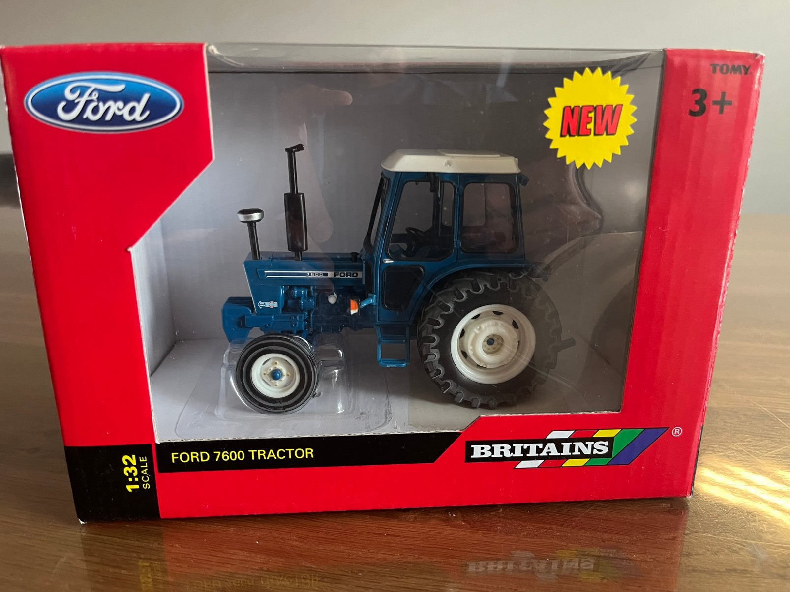 Ford 7600 tractor Space Cab cabine Britains 42795, Hobby en Vrije tijd, Modelauto's | 1:32, Ophalen of Verzenden, Nieuw, Tractor of Landbouw