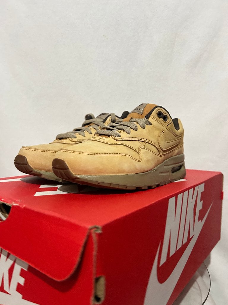 NIEUW! Maat 38 - Nike Air Max 1 Leather Premium Wheat Pack, Overige kleuren, Verzenden, Nike, Nieuw