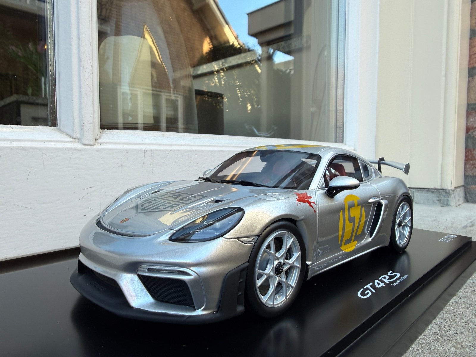 1:18 Porsche 718 GT4 RS Panamericana Special #152 Spark, Overige merken, Auto, Models@sparkmodel.com, Nieuw