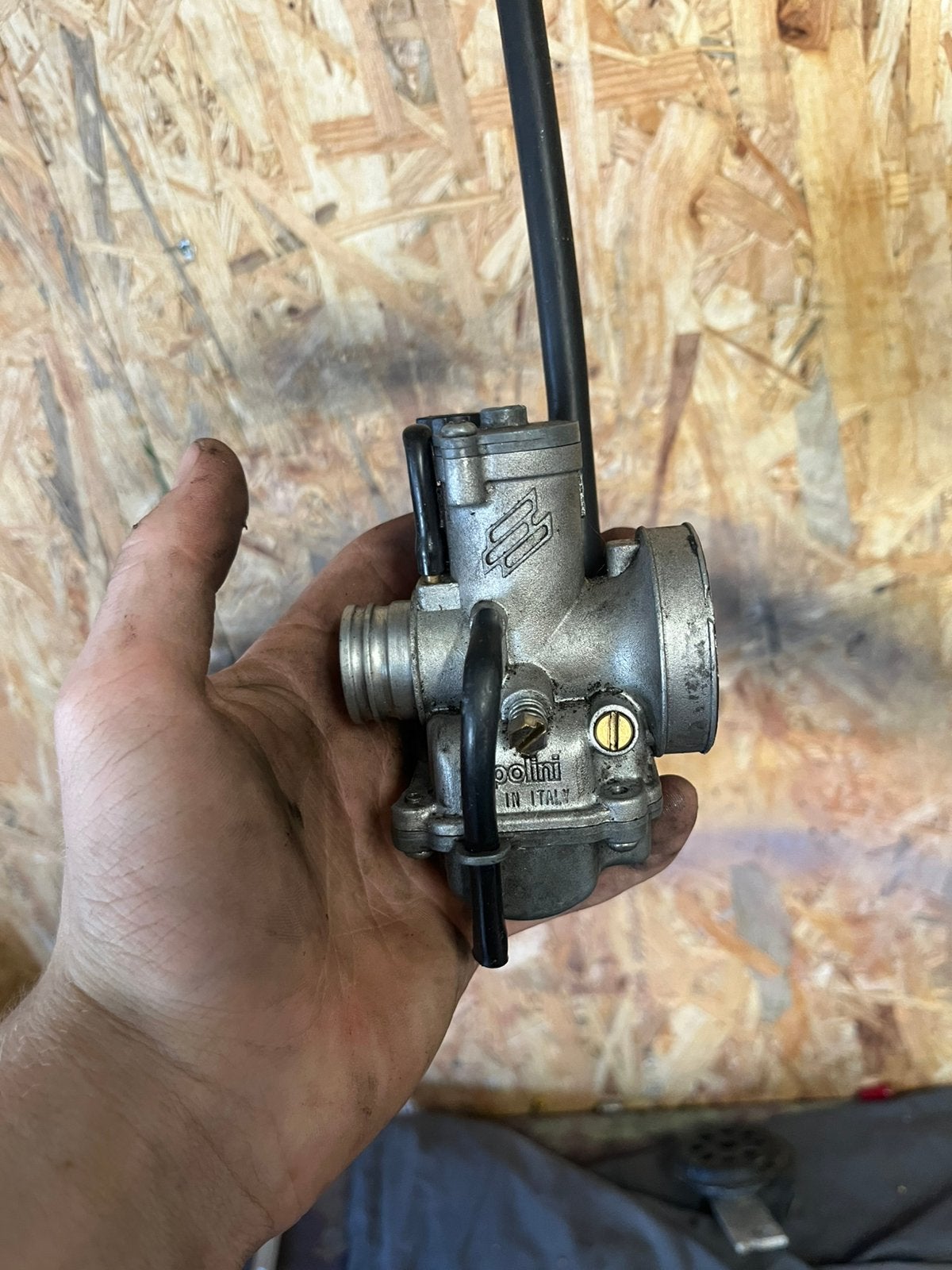 Polini cp 21mm carburateur, Fietsen en Brommers, Ophalen of Verzenden, Zo goed als nieuw, Carburateur