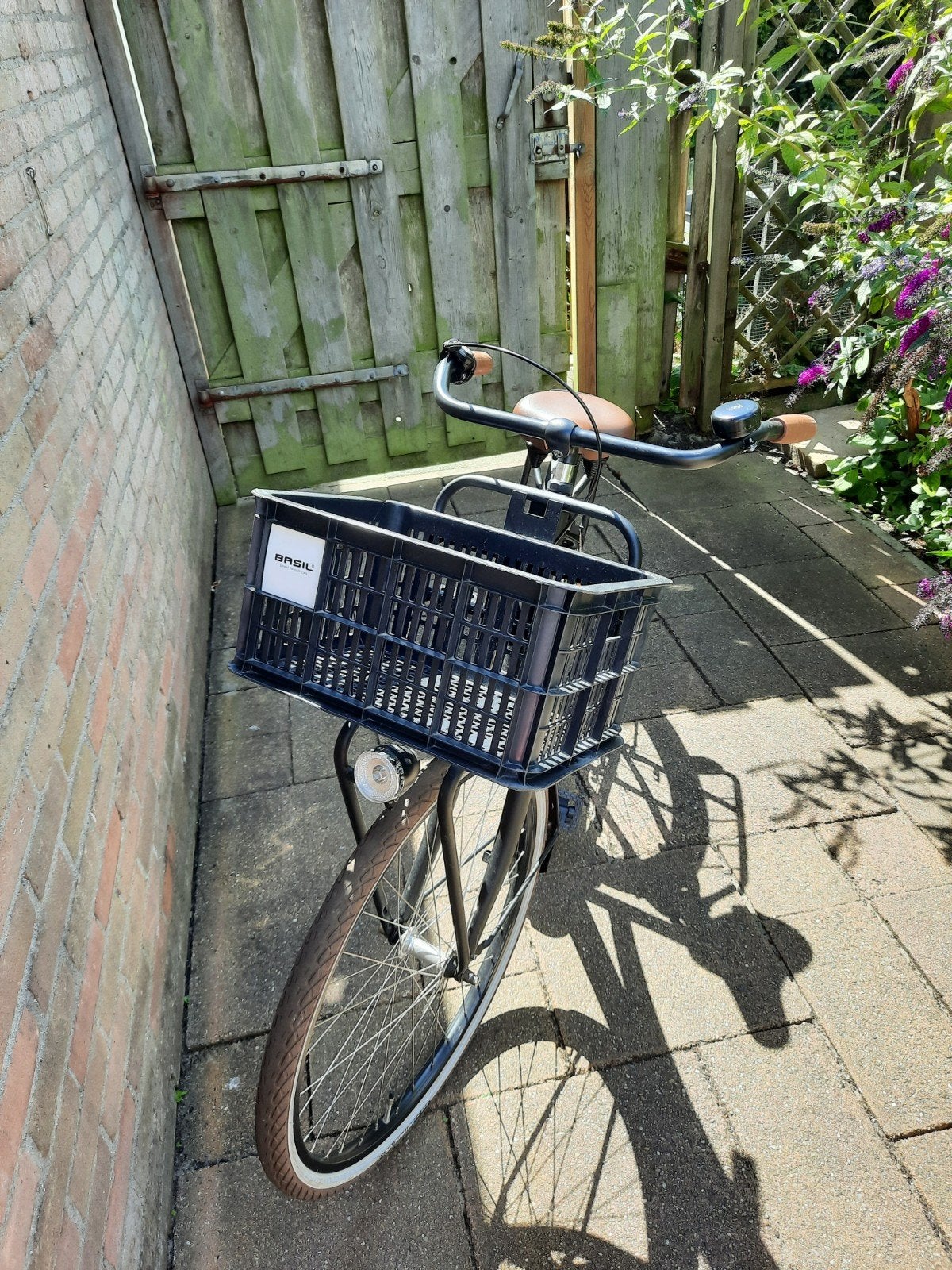 Cortina stadsfiets U4 Mini M26 R3 Black Matt, Fietsen en Brommers, Fietsaccessoires | Fietsmanden, Ophalen, Stuurbevestiging, Zo goed als nieuw