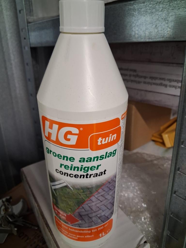 HG groene aanslag reiniger 1L, Ophalen of Verzenden, HG, Niet bekent, Niet bekent