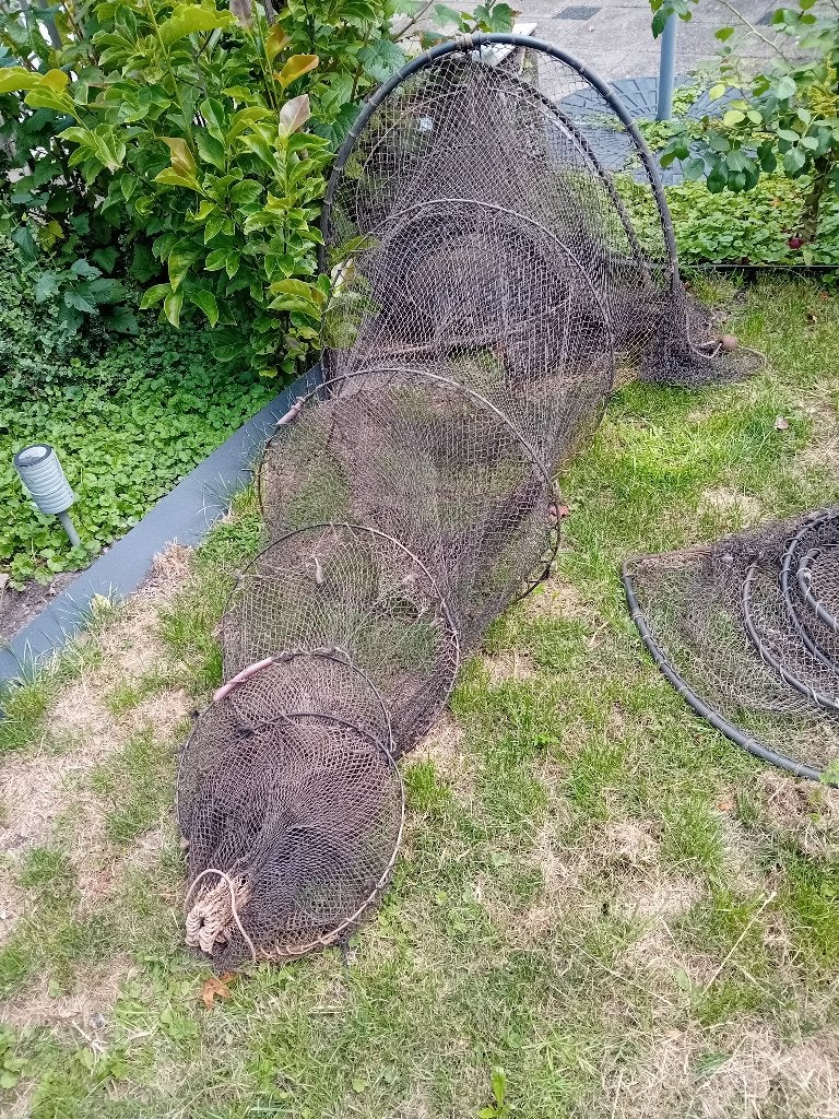 Visfuiken decoratie, Ophalen, Gebruikt