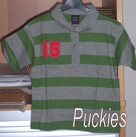 Next polo grijs/groen maat 86 NIEUW (7356), Kinderen en Baby's, Babykleding | Maat 86, Nieuw, Ophalen of Verzenden, Next, Jongetje