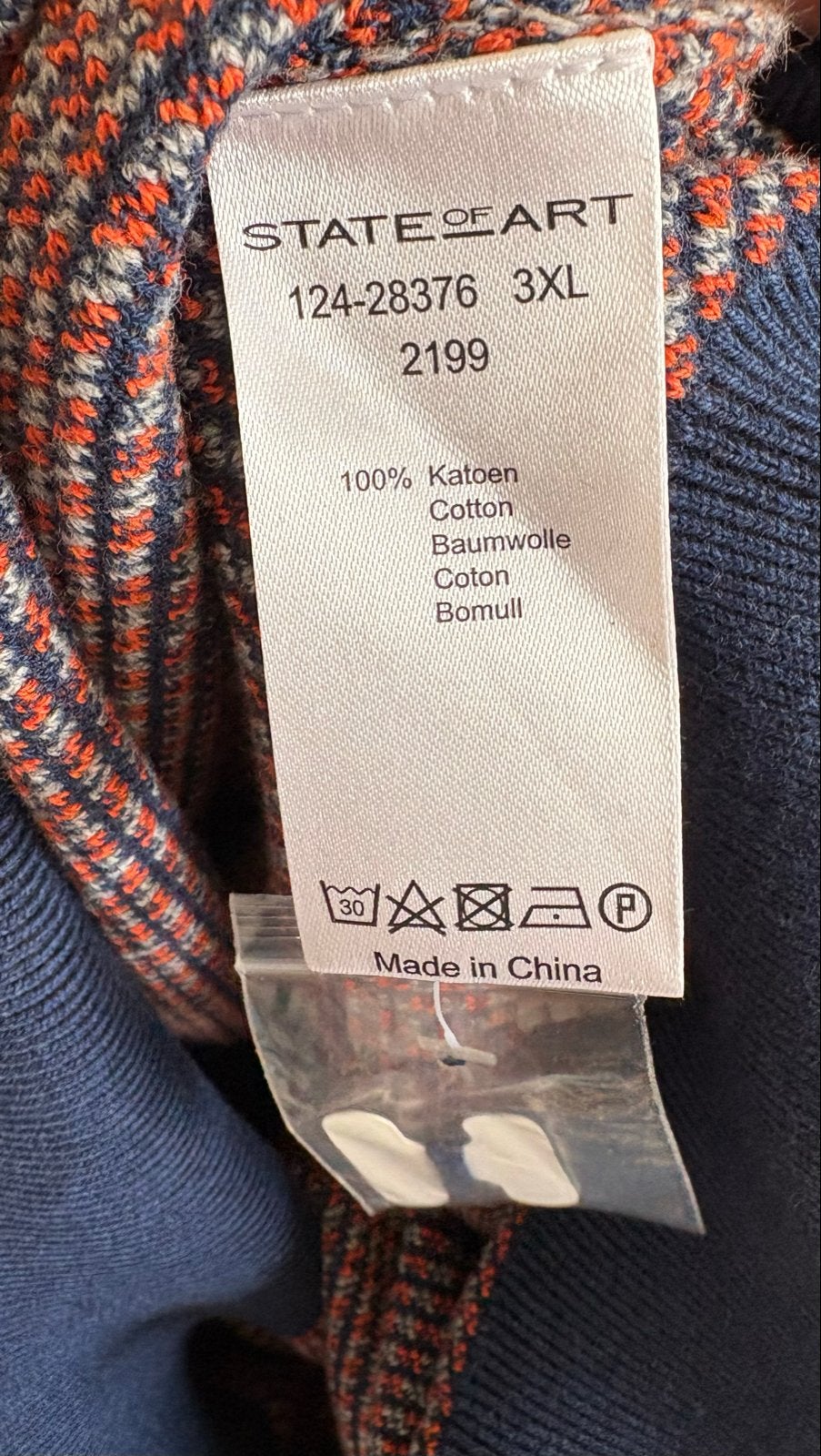 State of Art Trui XXXL Nieuw, Kleding | Heren, Truien en Vesten, Ophalen of Verzenden, Nieuw, Overige maten, Meerkleurig
