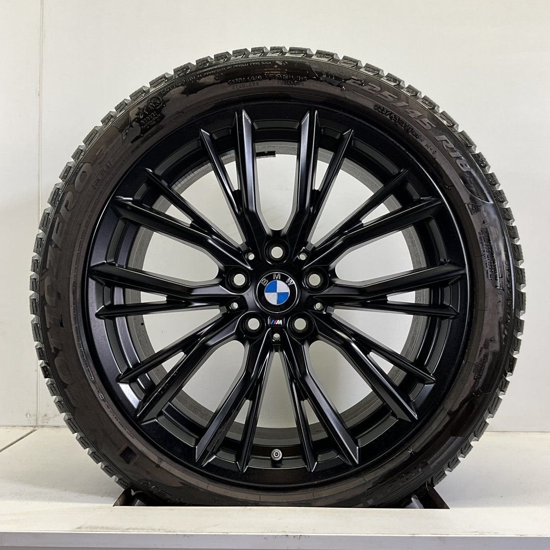 18” BMW 2 3 4 SERIE G20 G21 M * RFT VELGEN WINTERBANDEN ORIG, 18 inch, Gebruikt, -, -