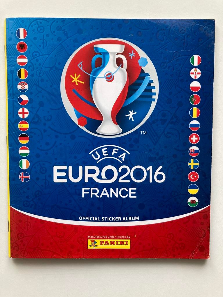 Panini Euro 2016 Incompleet met 118 Stickers, Ophalen of Verzenden