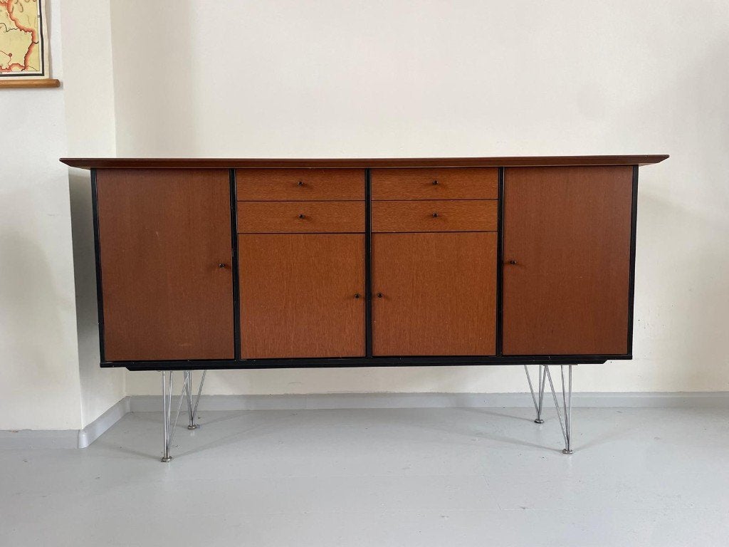 Deens Design Dressoir van Denka, Ophalen, Gebruikt, Overige houtsoorten, 25 tot 50 cm
