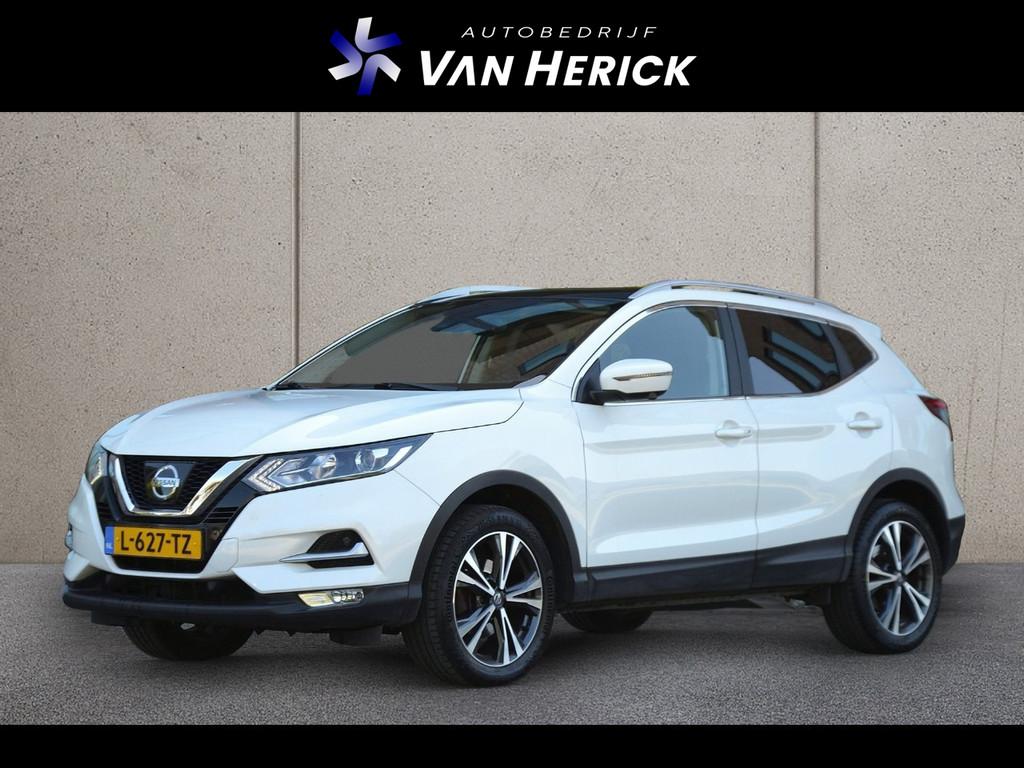 Nissan Qashqai 1.2 N-Connecta | Trekhaak | 360 Camera | Pano, Auto's, Voorwielaandrijving, Stof, Gebruikt, 4 cilinders