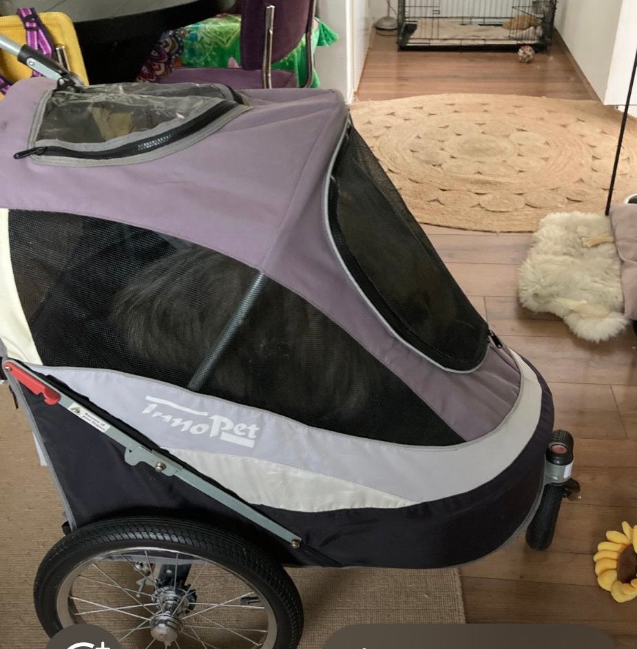InnoPet Sporty Dog Trailer Deluxe  Hond buggy / fietskar, Ophalen, Zo goed als nieuw