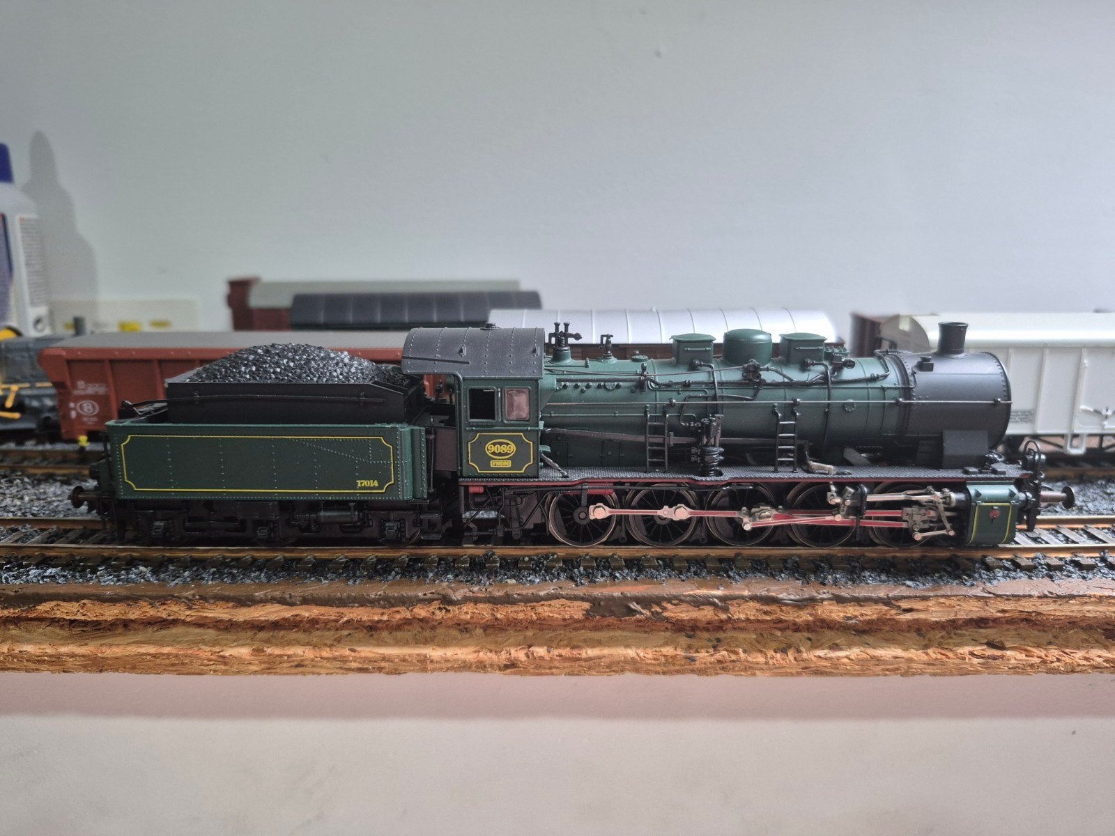 ROCO HO NMBS Stoomlocomotief type 90 (zie beschrijving), Ophalen of Verzenden, Zo goed als nieuw, Roco, Analoog