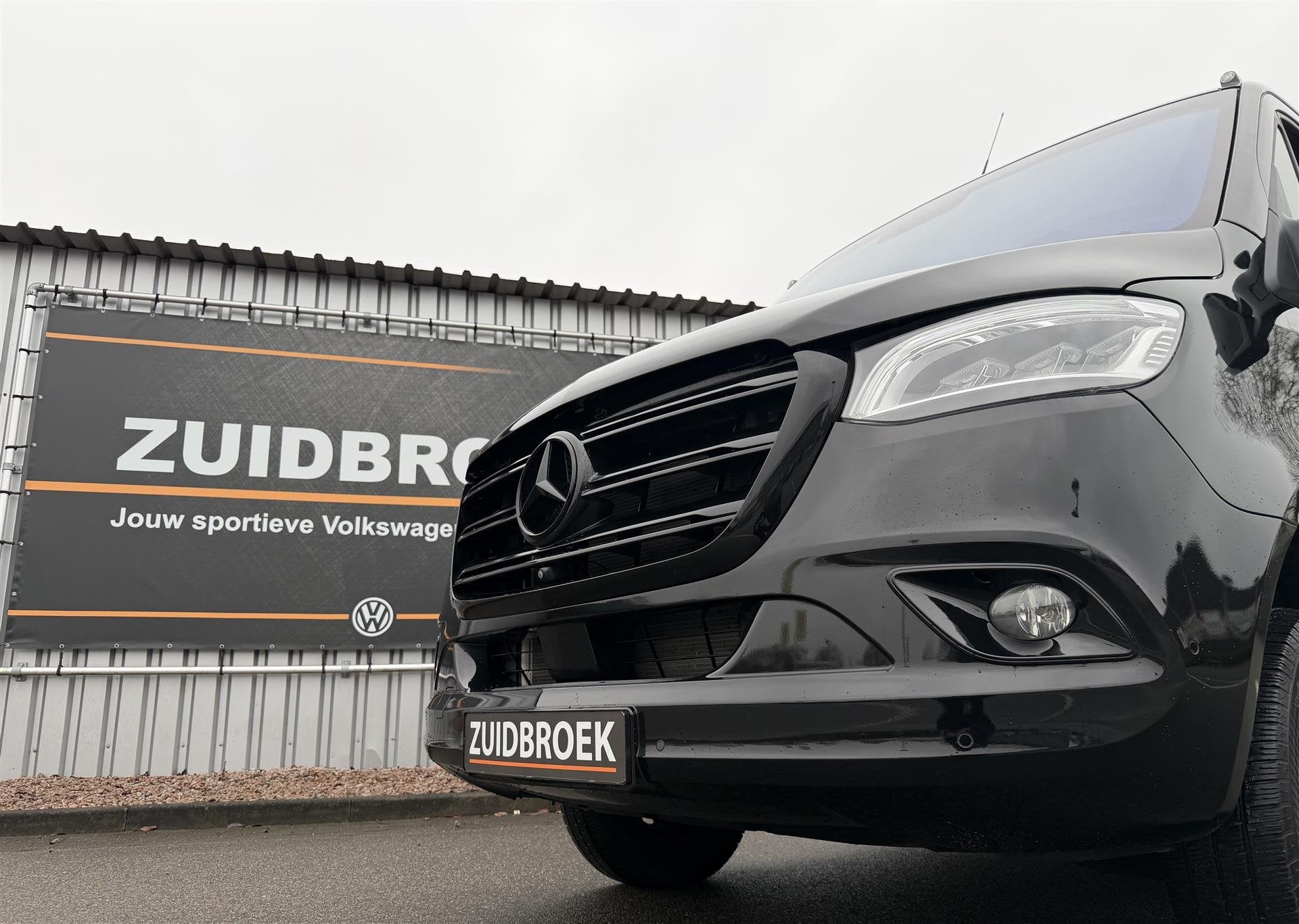 Mercedes-Benz Sprinter 2.0 Tijhof NIEUW! Luchtvering! Clima!, Automaat, Gebruikt, Overige modellen, Zwart