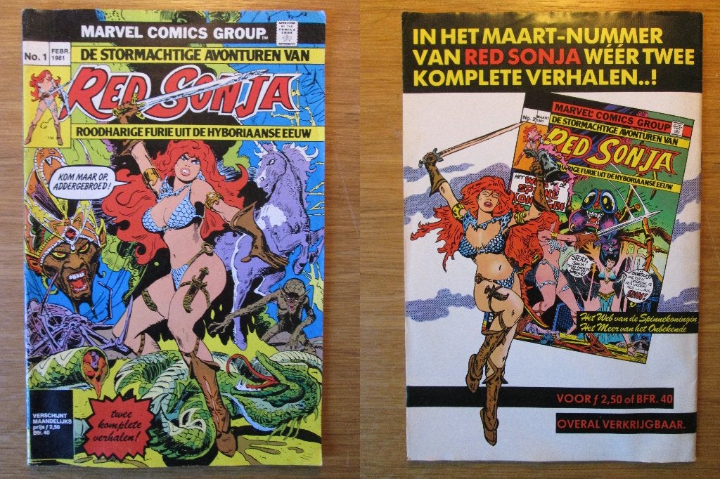 Red Sonja 1 (SC), Eén comic, Amerika, Ophalen of Verzenden, Zo goed als nieuw