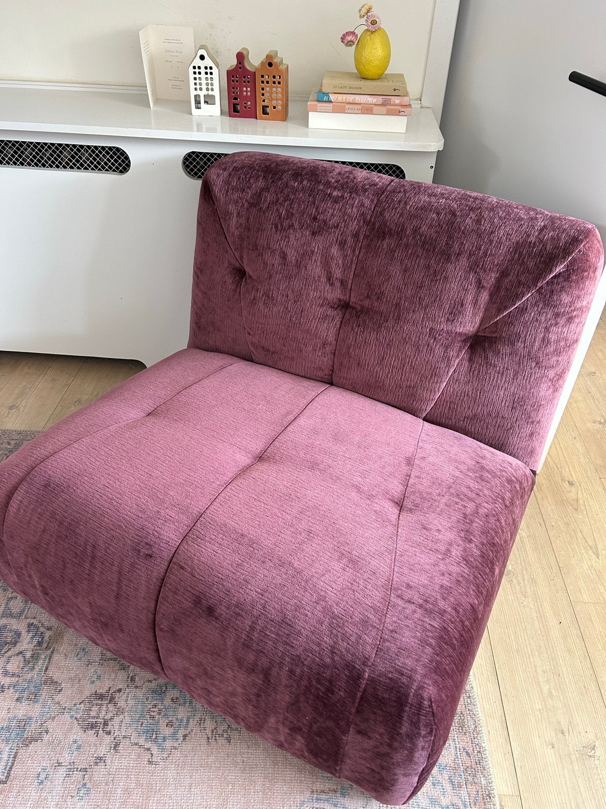 Fauteuil Dutch Bone - Zo goed als nieuw, Ophalen, 75 tot 100 cm, Zo goed als nieuw, Stof