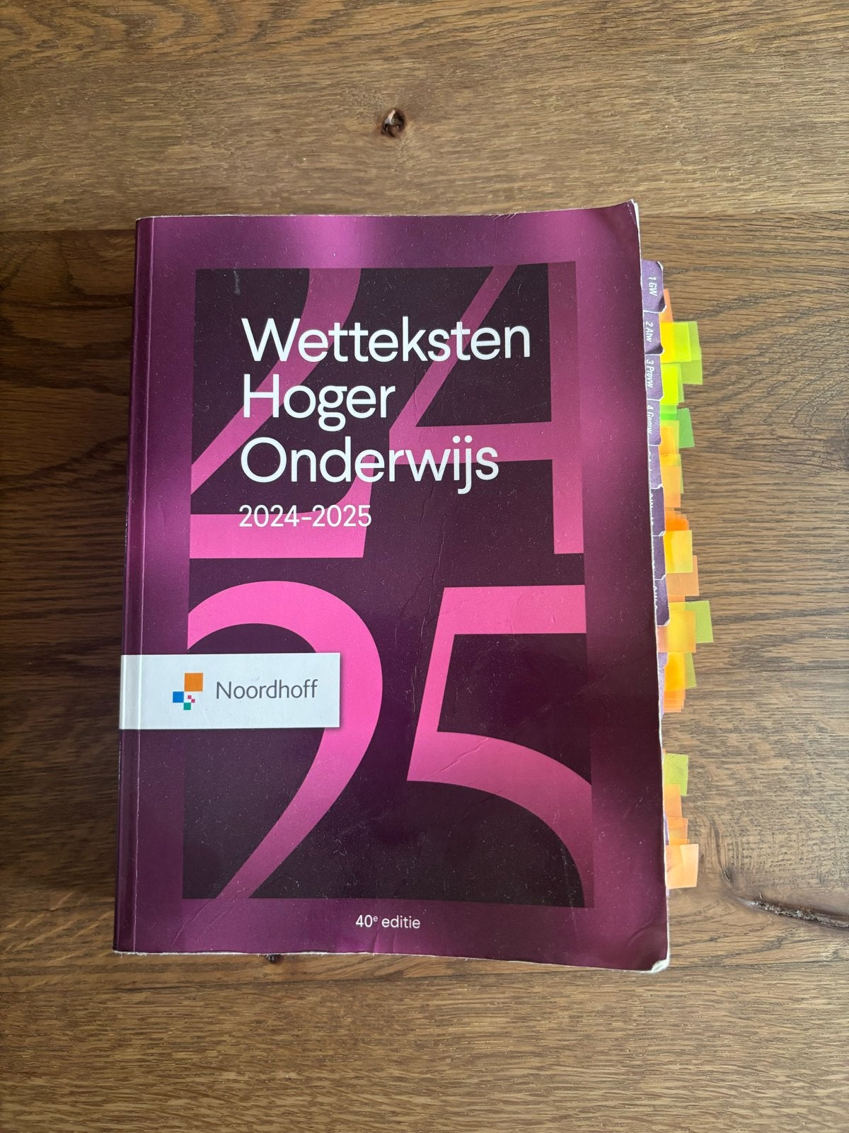 Wetteksten Hoger Onderwijs 2024-2025 - Noordhoff, Boeken, Studieboeken en Cursussen, Verzenden, Gamma, Gelezen, HBO