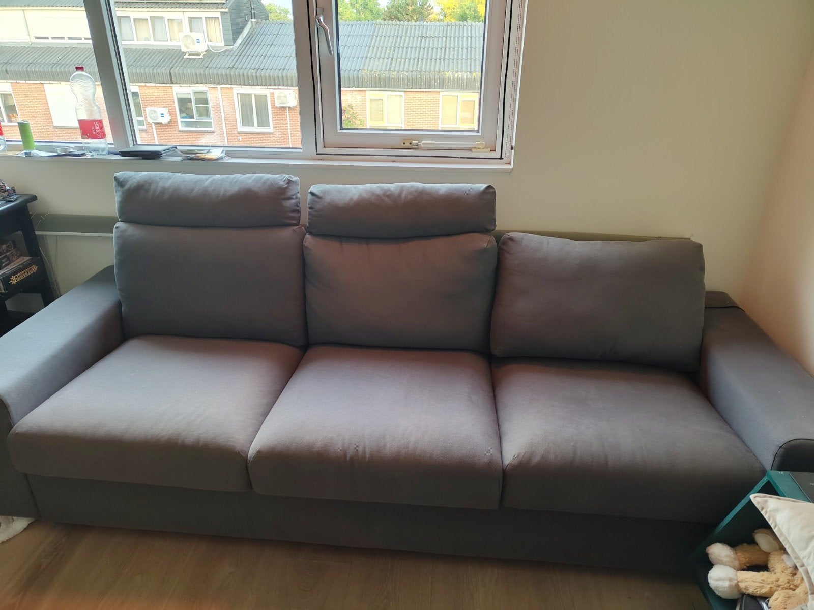 IKEA Vimle 3-zitsbank met 2 hoofdsteunen, Ophalen, Gebruikt, Driepersoons, 75 tot 100 cm