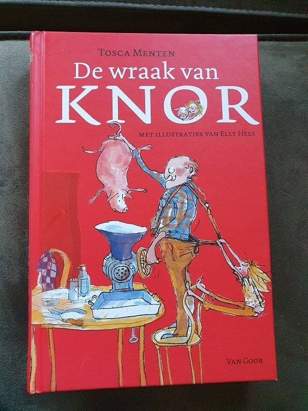 DE  WRAAK  VAN  KNOR   van  Tosca Menten  , Boeken, Kinderboeken | Jeugd | onder 10 jaar, Ophalen of Verzenden, Zo goed als nieuw