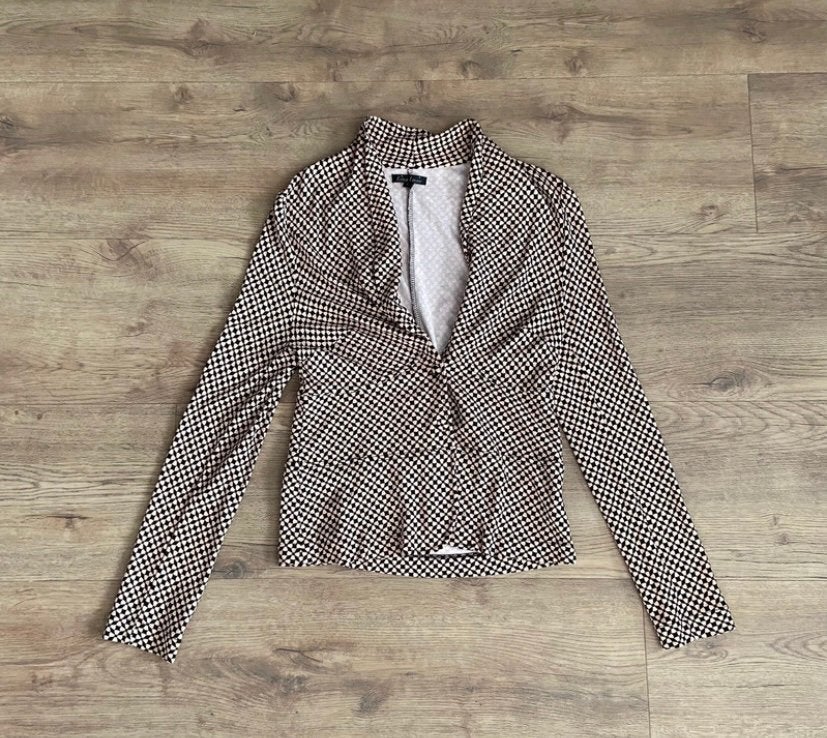 King Louie oud roze dames blazer / jasje in maat L vintage, Kleding | Dames, Verzenden, Maat 42/44 (L), Zo goed als nieuw, Jasje