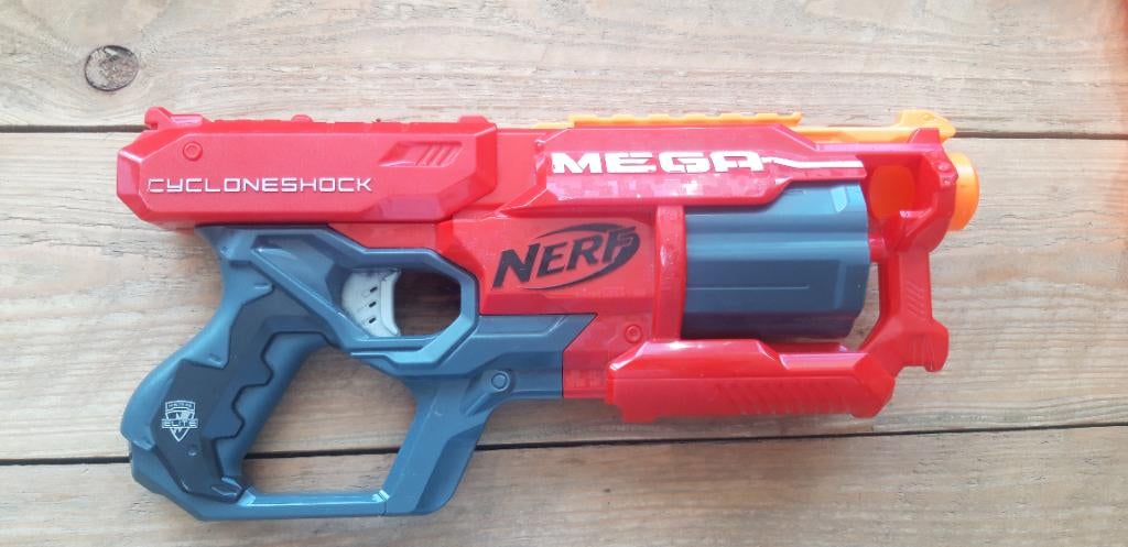 Nerf megablaster, Ophalen, Gebruikt