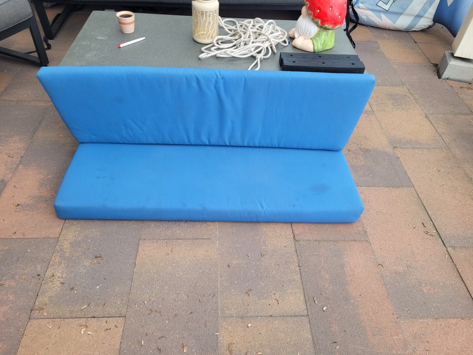 2 bootkussens
120x 43 en rugleuning 120x 36 uitlopend
Zijn h, Ophalen, Gebruikt, Motor en Techniek