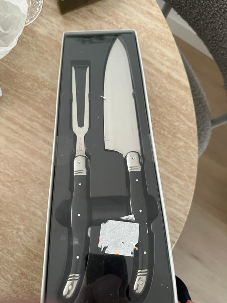 NIROSTA by Fackelmann trancheerset – nieuw in doos, Huis en Inrichting, Overige materialen, Overige typen, Nieuw, Ophalen of Verzenden