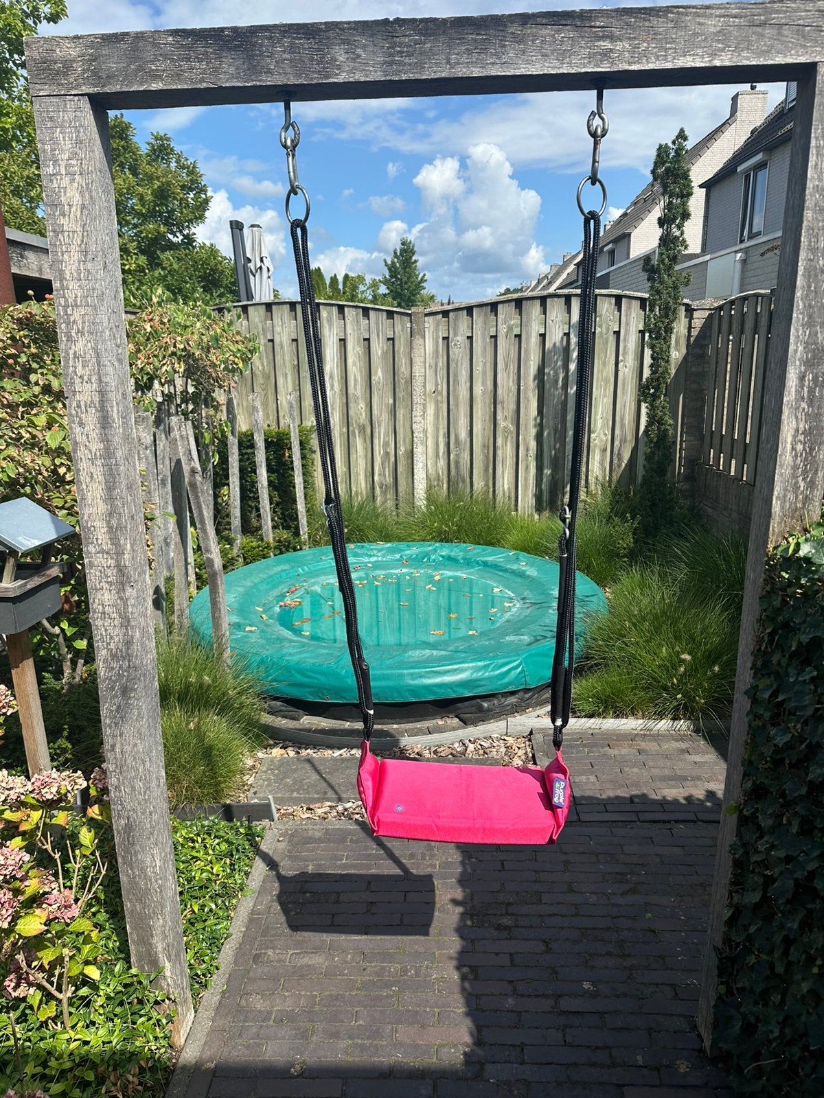 Purple Frog Marshmallow rose, Ophalen of Verzenden, Zo goed als nieuw, Schommel