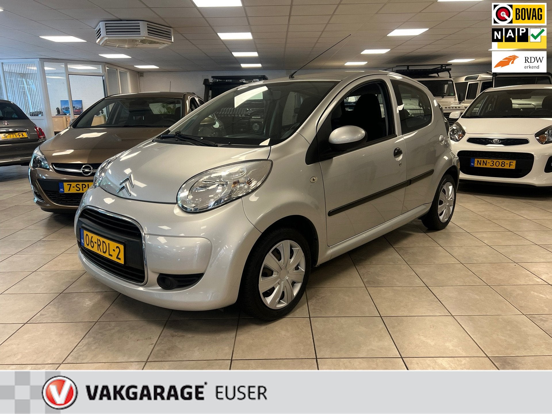 Citroen C1 1.0-12V Selection goed onderhouden, Airco, 5 deur, Euro 5, Stof, Gebruikt, Zwart