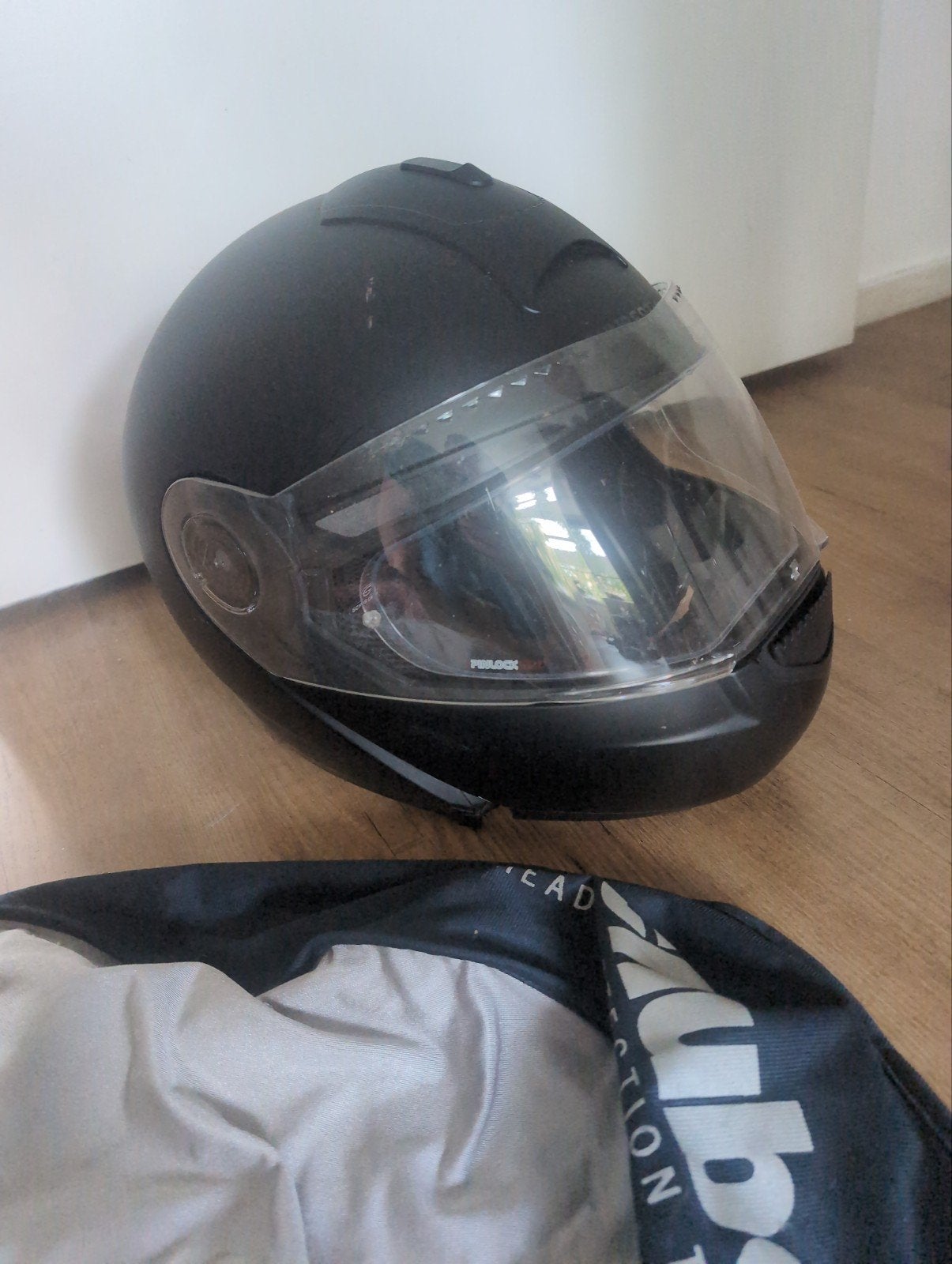 Schuberth C3 Systeemhelm - Maat L - Mat Zwart, Motoren, Overige merken, Systeemhelm, Heren, Ophalen of Verzenden