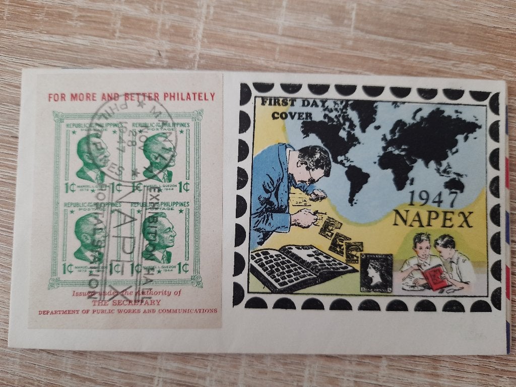 Filipijnen FDC, Verzenden, Gestempeld, Zuidoost-Azië