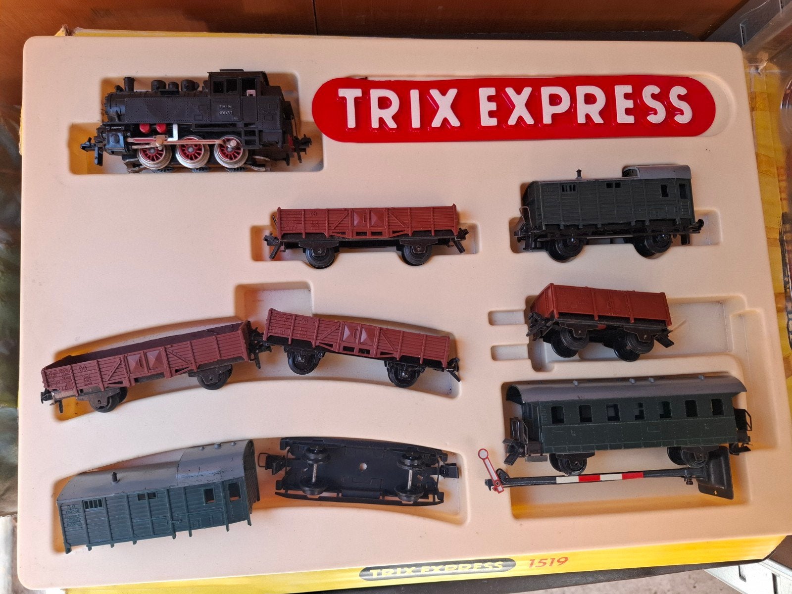 Trix Express Treinset 1519 HO - Vintage Modelspoor, Gelijkstroom, Trix, Ophalen of Verzenden, Analoog
