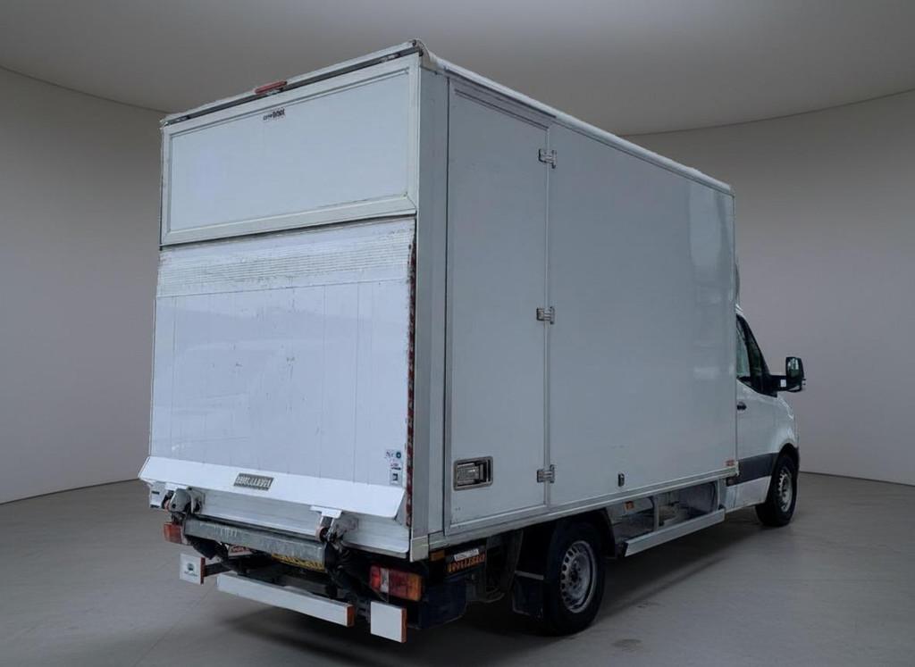 Mercedes Sprinter bestel 214 2.2 CDI Bakwagen+Laadklep 2020, Auto's, Automaat, Stof, Gebruikt, Wit