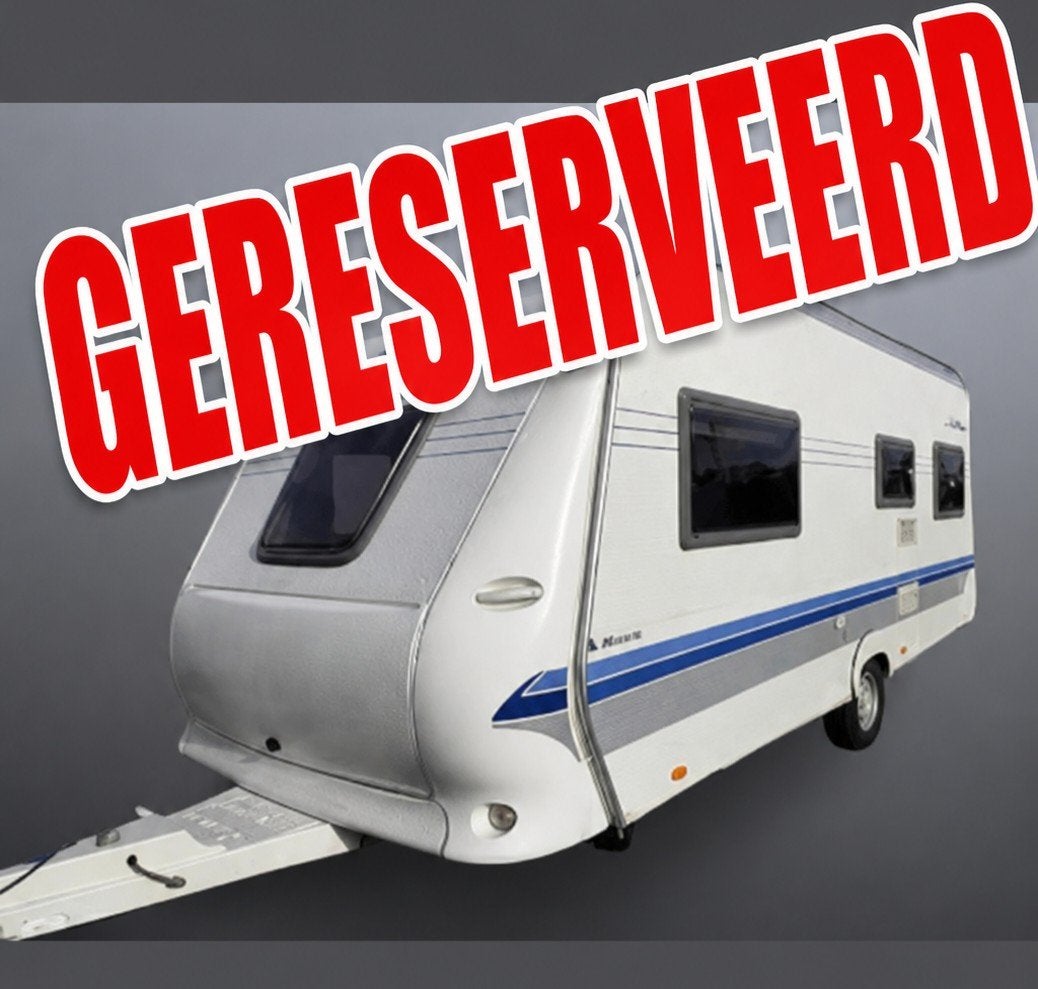 Hobby De Luxe Easy 7.40/2.30 Wc Keuken Tent Airco, Caravans en Kamperen, Caravans, Bedrijf, Rondzit, Hobby