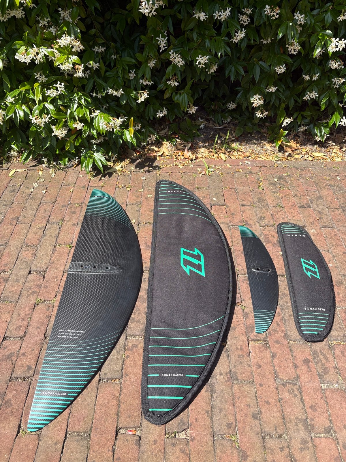 North MA 1200 front wing + 270 stabilisator, Watersport en Boten, Wingsurfen, Ophalen of Verzenden, Gebruikt, Wingsurf-hydrofoil