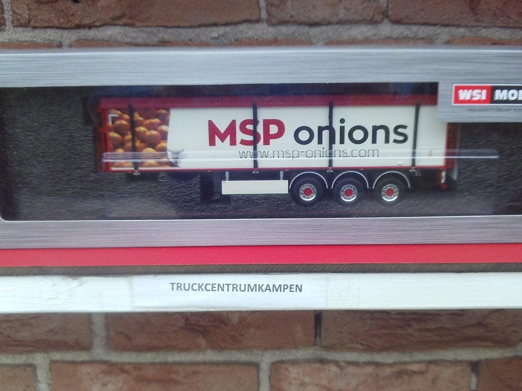 WSI  Belt  Trailer  van  MSP  Onions., Ophalen of Verzenden, Nieuw, Bus of Vrachtwagen, Wsi