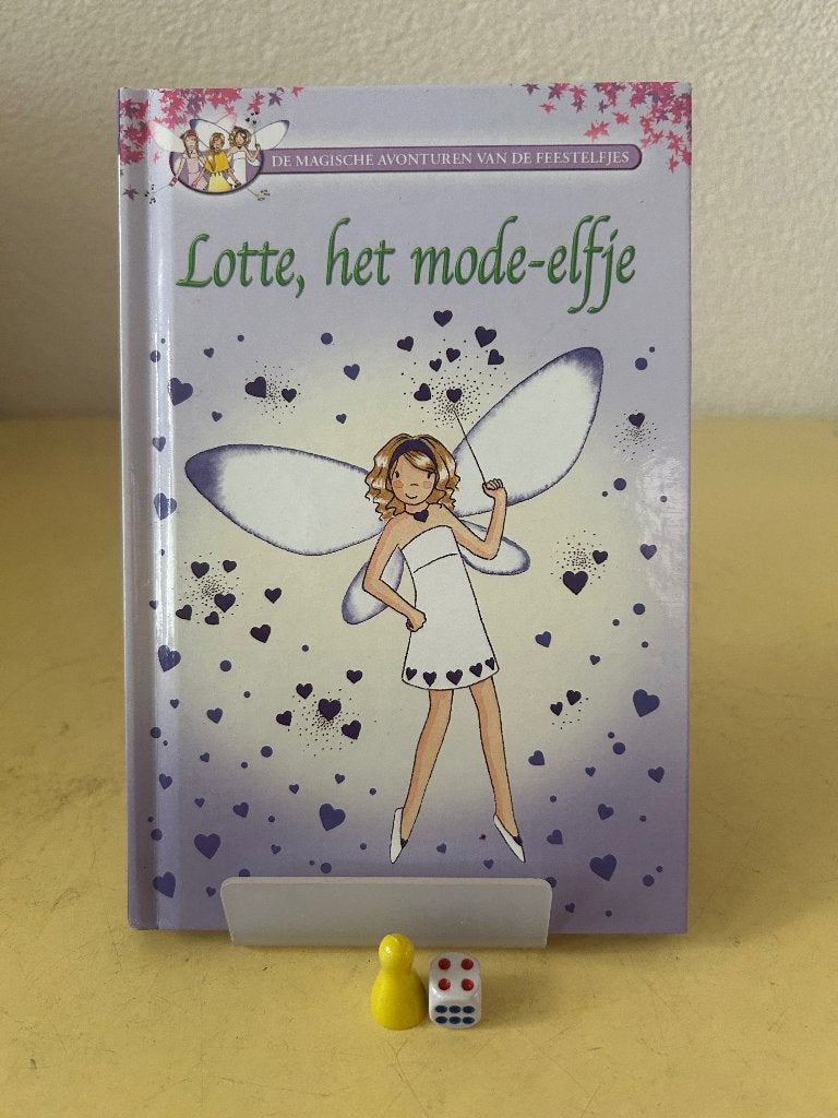 De Feestelfjes deel 6: Lotte, het mode-elfje - Boek, Daisy Meadows, Fictie algemeen, Ophalen of Verzenden, Zo goed als nieuw